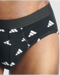adidas Sportswear - 3 Pack Active Flex Cotton Brief Underwear