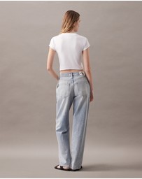 Calvin Klein Jeans - Ribbed Baby Tee