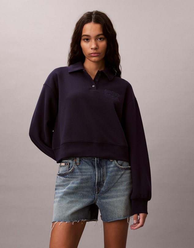 Calvin Klein Jeans - Relaxed CK Polo Sweatshirt