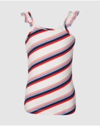 Quapi - Feden Stripe Singlet - Kids-Teens