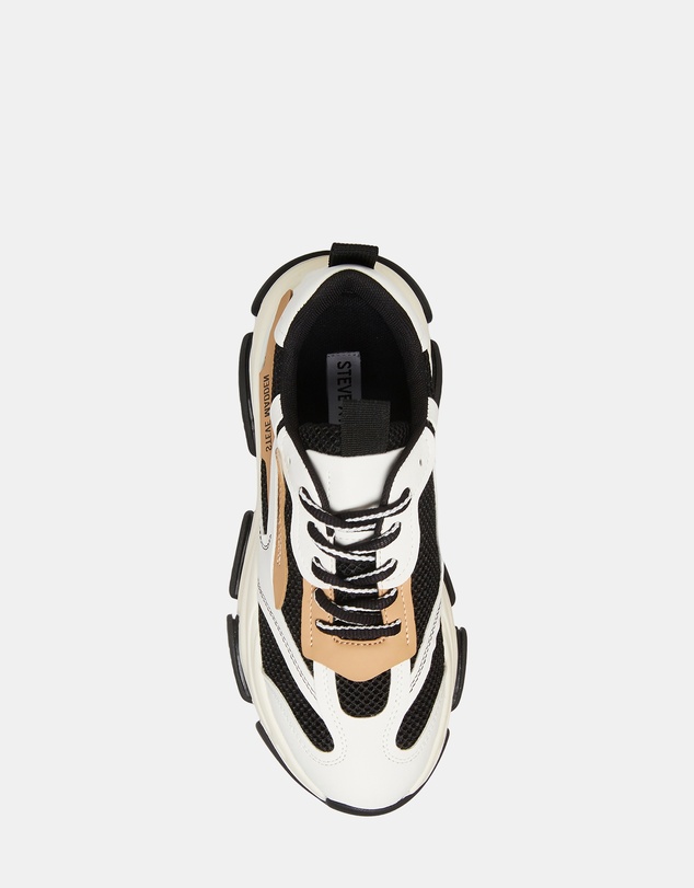 Steve Madden - Possession Black Tan Sneakers