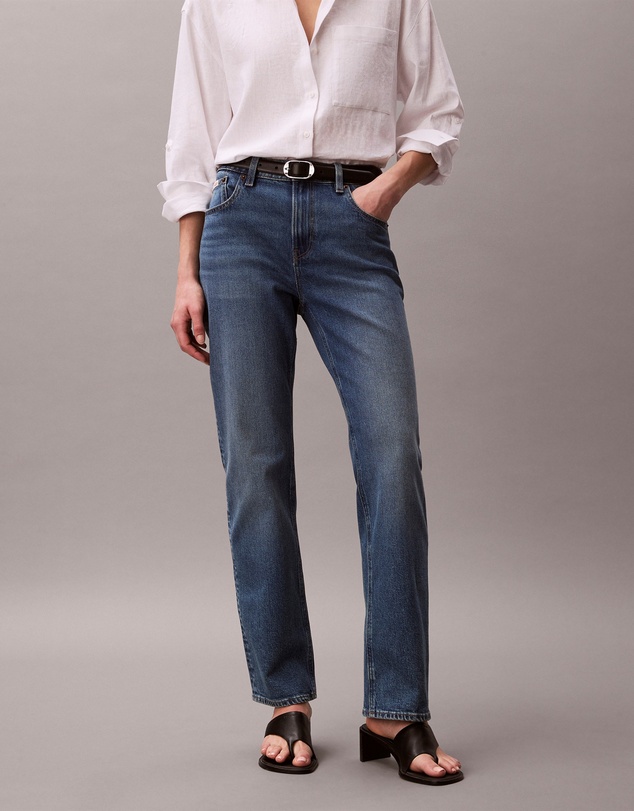 Calvin Klein Jeans - High Rise Straight Jeans