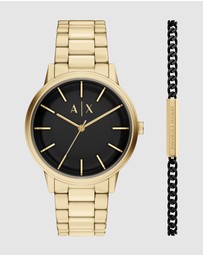 Armani Exchange - Gold Tone Analogue Watch