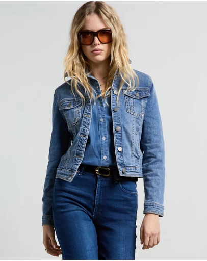 DRICOPER DENIM - Dita Vintage Indigo Denim Jacket