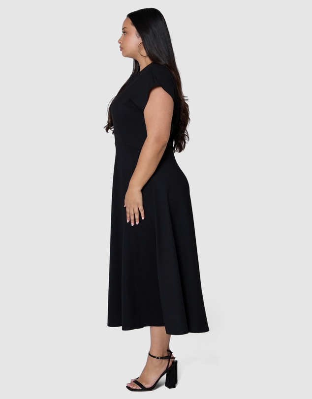 Pink Dusk by Curve Project - Surrender Midi Dress