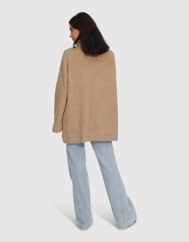 Belle & Bloom - Cuddle Me Oversized Tunic Sweater