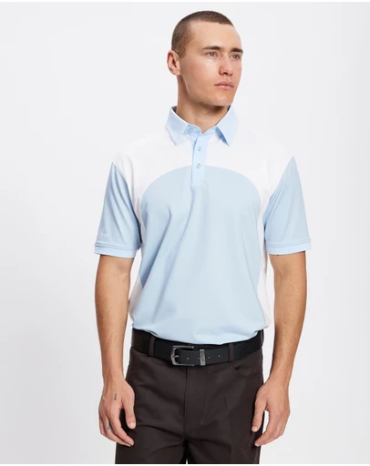 Bogey Boys - Curved Block Athletic Polo
