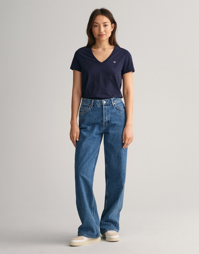 Gant - Shield V-Neck T-Shirt