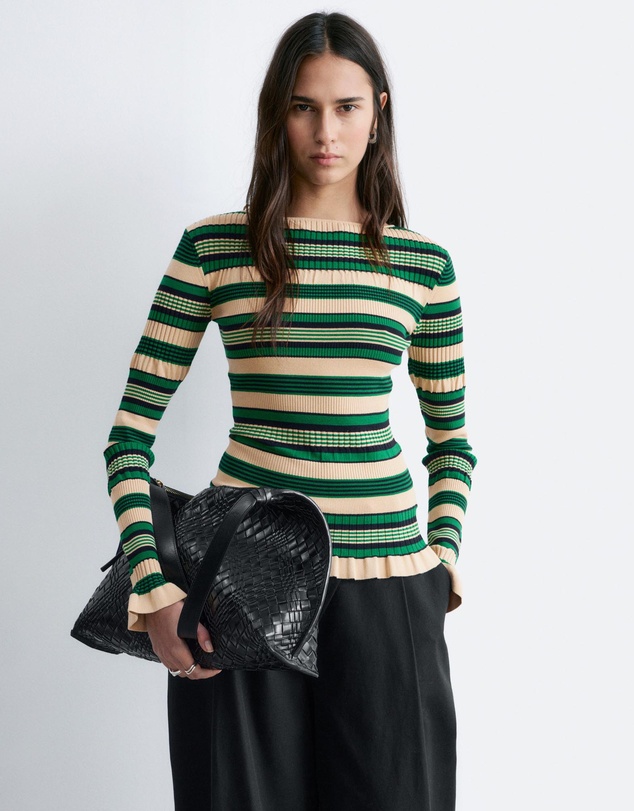 & Other Stories - LS Ribbed Top