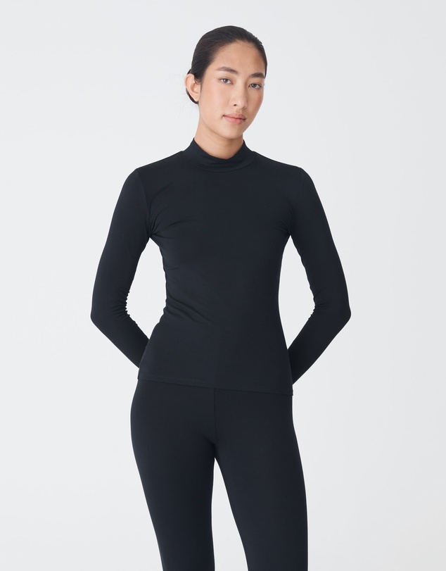 Forcast - Nina Bamboo Long Sleeve Top
