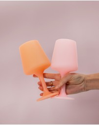 porter green - swepp | silicone unbreakable wine glasses