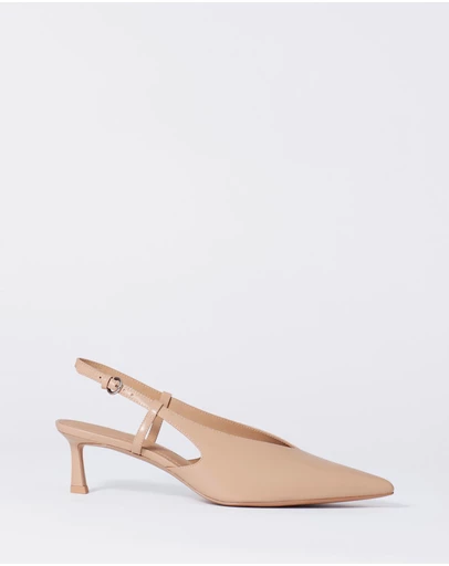 & Other Stories - Classic Leather Slingback Pumps