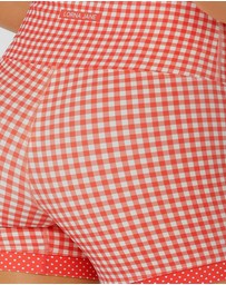 Lorna Jane - 12cm Coucou Gingham Bike Shorts