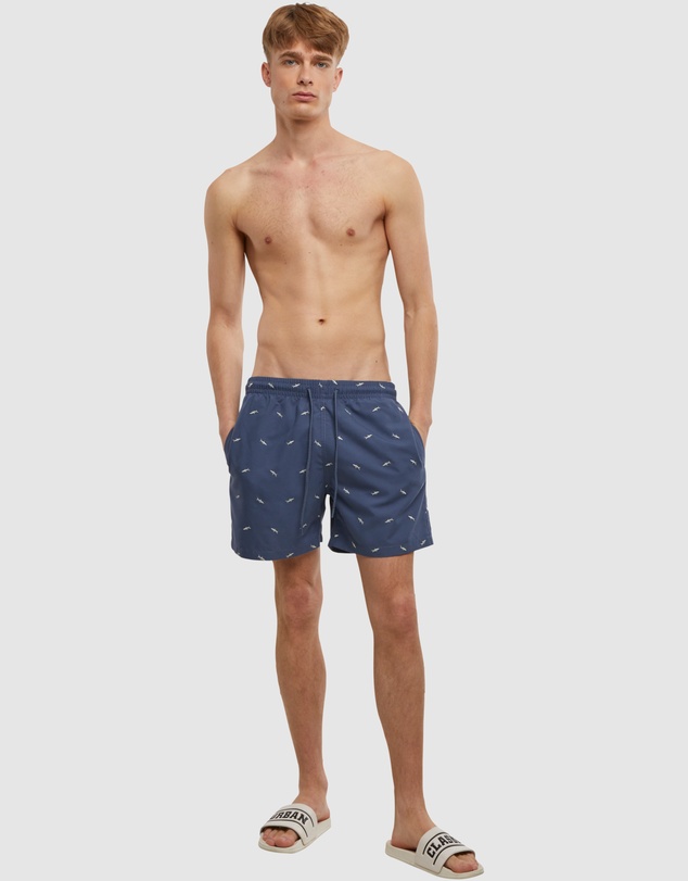 Urban Classics - Embroidered Swim Shorts