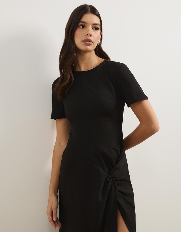Atmos&Here - Astra Twist Maxi Dress with Side Split