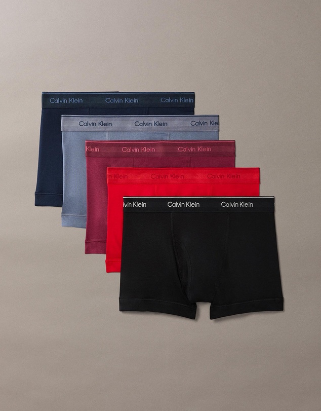 Calvin Klein - 5-Pack Icon Cotton Trunks