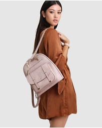 Belle & Bloom - 5th Ave Leather Backpack