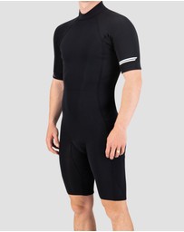 Coastlines - Classic Mens 2mm Back Zip Springsuit