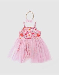 WITH LOVE FOR KIDS - Tutu Onesie & Headband Set - Babies