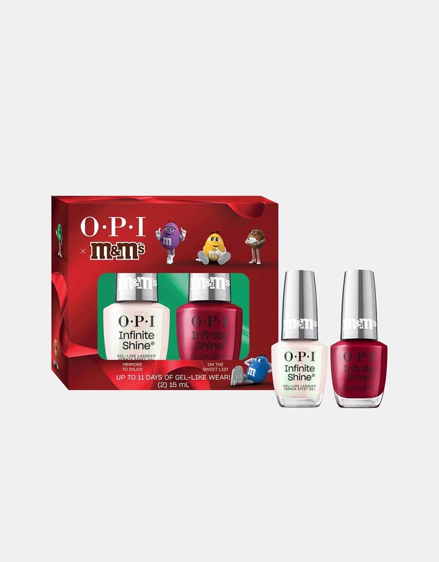 O.P.I - OPI x M&M's Collection Infinite Shine Duo Gift Set - Mmmore to Enjoy, On The Sweet List