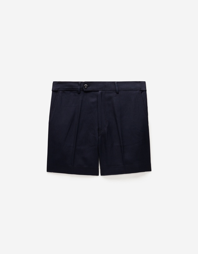 Calibre - Linen Blend Shorts Navy
