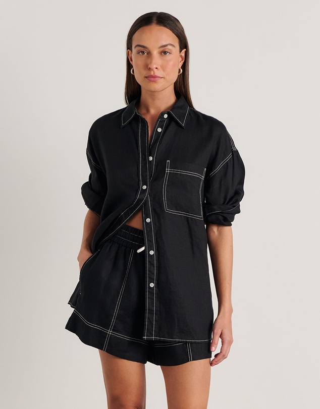 Jag - Gigi Linen Relaxed Shirt