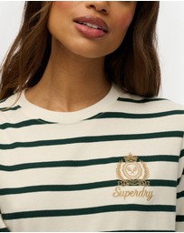 Superdry - Country Club Long Sleeve Stripe Top
