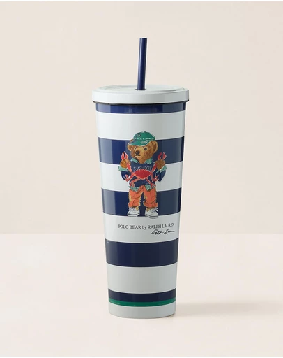Polo Ralph Lauren - Polo Bear Iced Beverage Cup & Straw