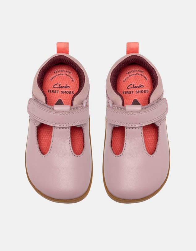 Clarks - Harbour Hop (T) Dusty Pink