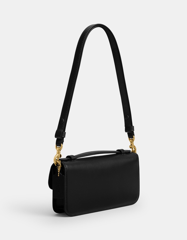 Coach - Refined Calf Leather Elora Top Handle Crossbody Bag