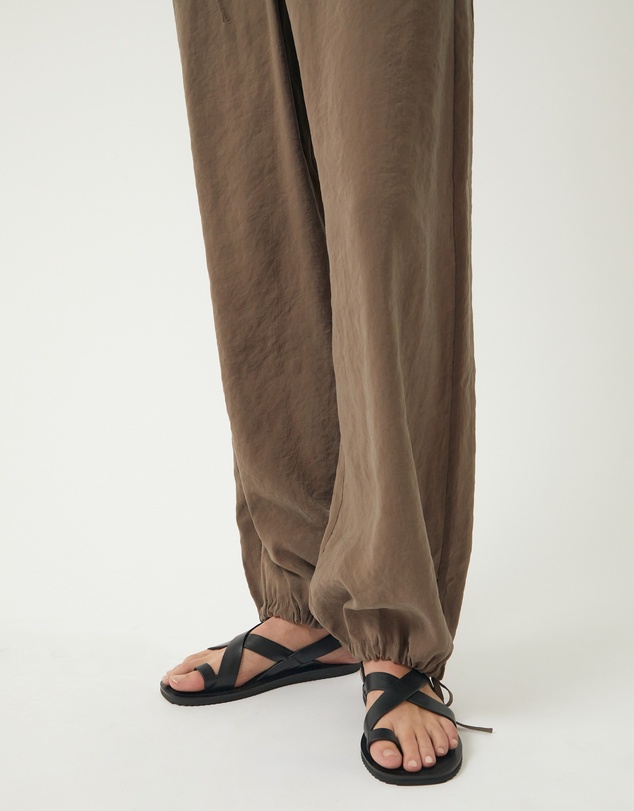 Brie Leon - Everyday Flat Sandal - Corn Leather