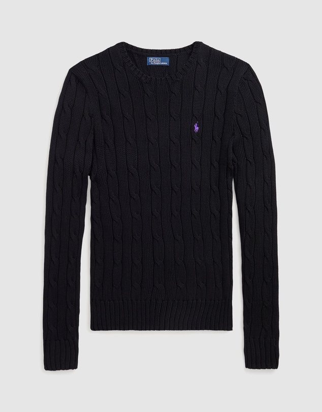 Polo Ralph Lauren - Cable-Knit Cotton Crewneck Sweater