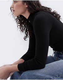 UNISON - High Neck Milano Knit