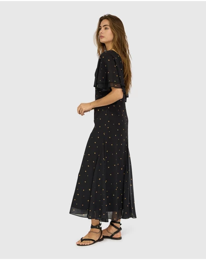 Belle & Bloom - Say You Will Godet Maxi Dress