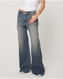 Abrand - 99 Baggy Flare Jeans