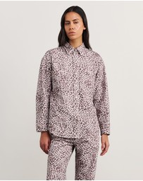 Jag - Leopard Denim Shirt