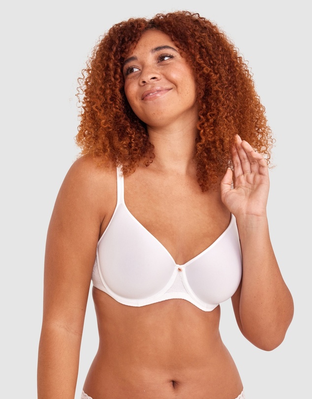 Bras N Things - Pure Body Full Cup Bra - White