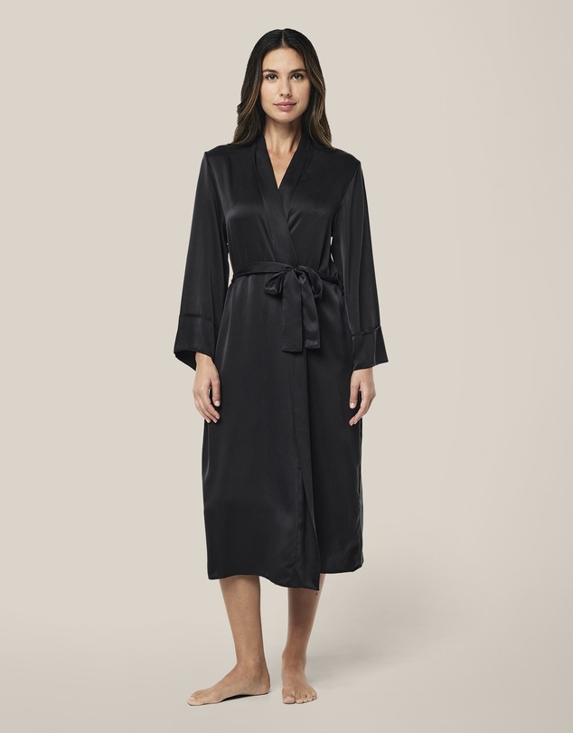 Papinelle - Audrey Washable Silk Long Robe