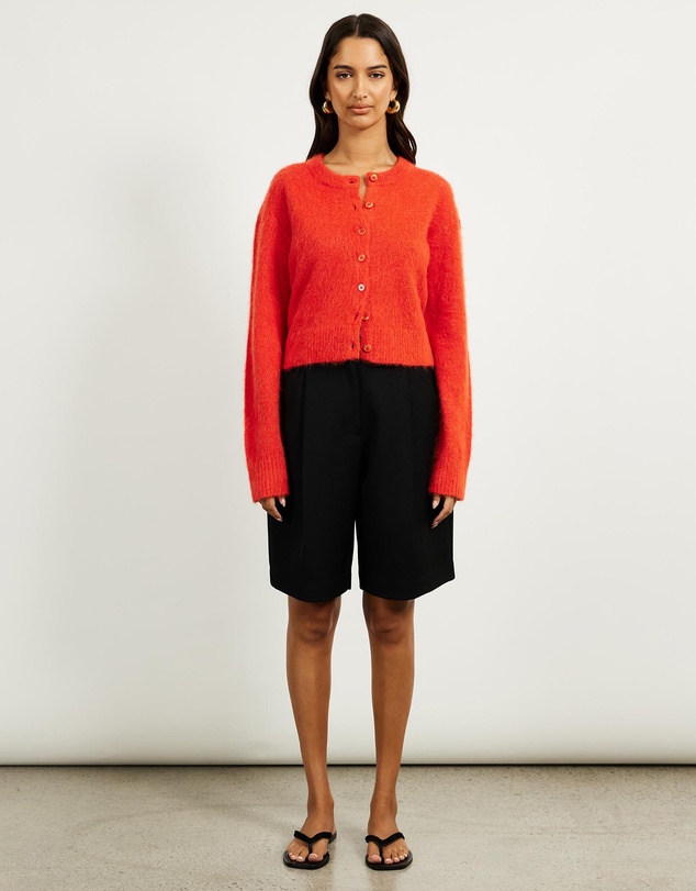 Minima Esenciales - Harriette Alpaca Wool Blend Cardigan