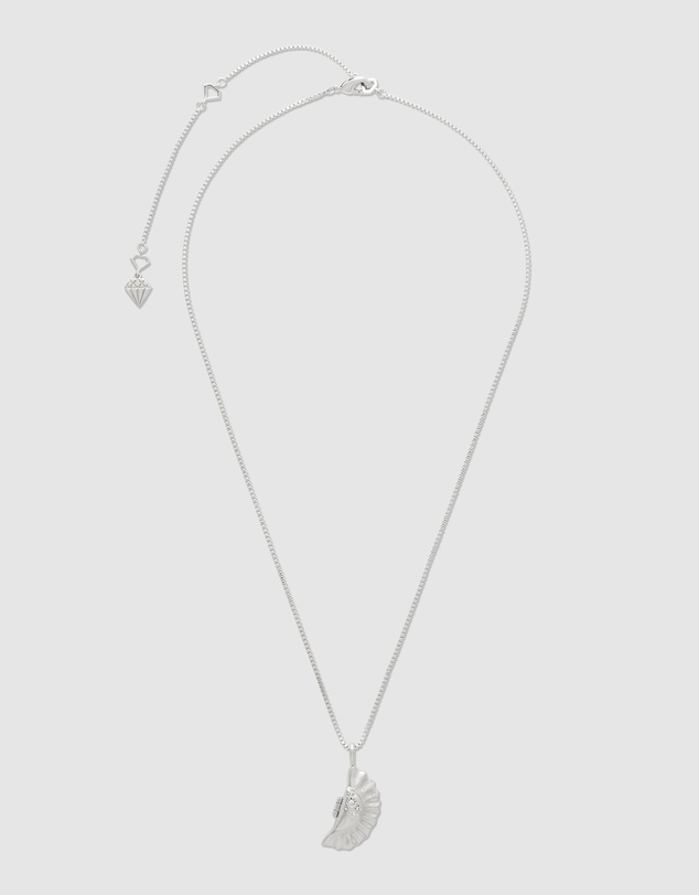 Wanderlust + Co - Dumpling Silver Necklace