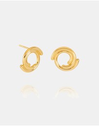 Rachel Jackson - Evolve Stud Earrings Gold