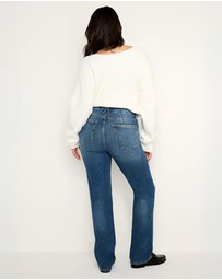 Good American - Good Icon Straight Jeans