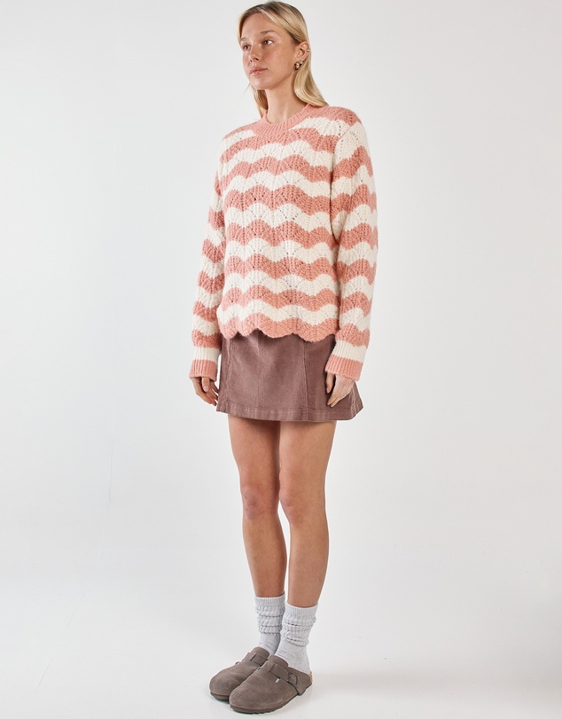Sass - Nikkita Wavy Stripe Knit