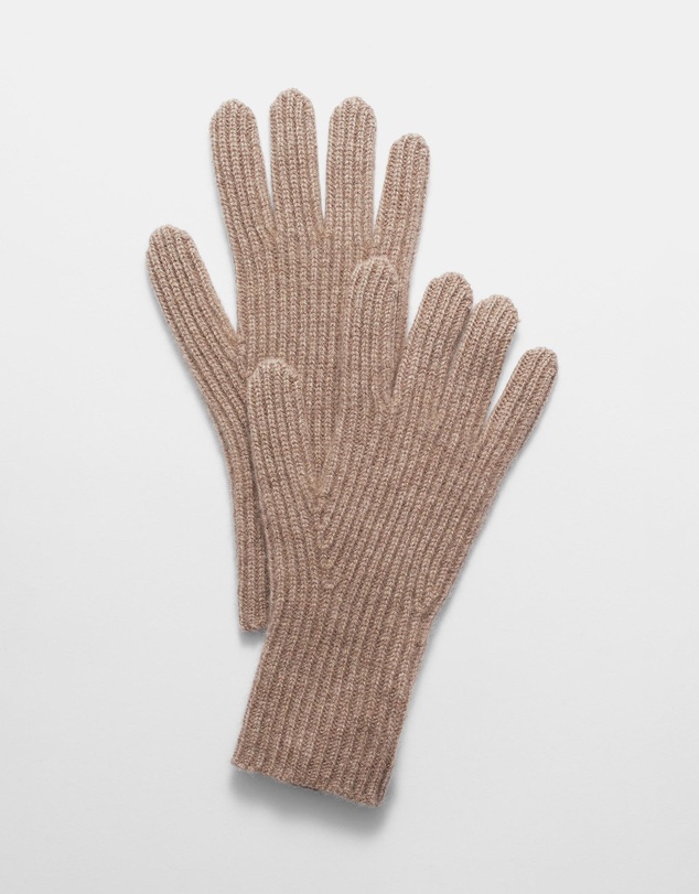 & Other Stories - Ribbed Cashmere Gloves
