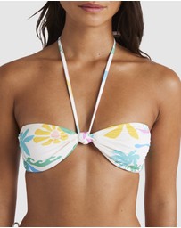 Roxy - Womens Surfari Bandeau Bikini Top