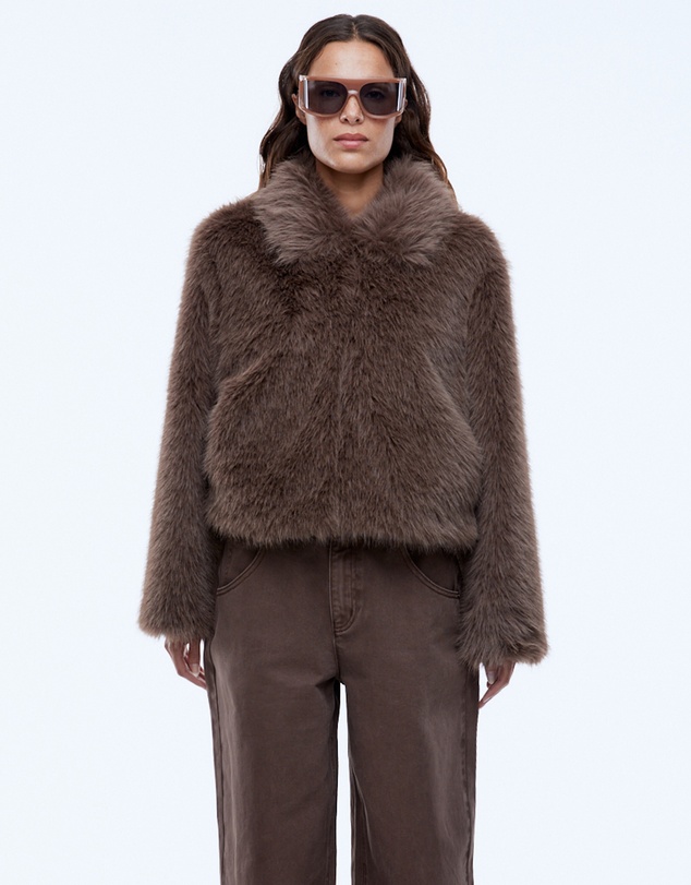ENA PELLY - Charlie Faux Fur Jacket