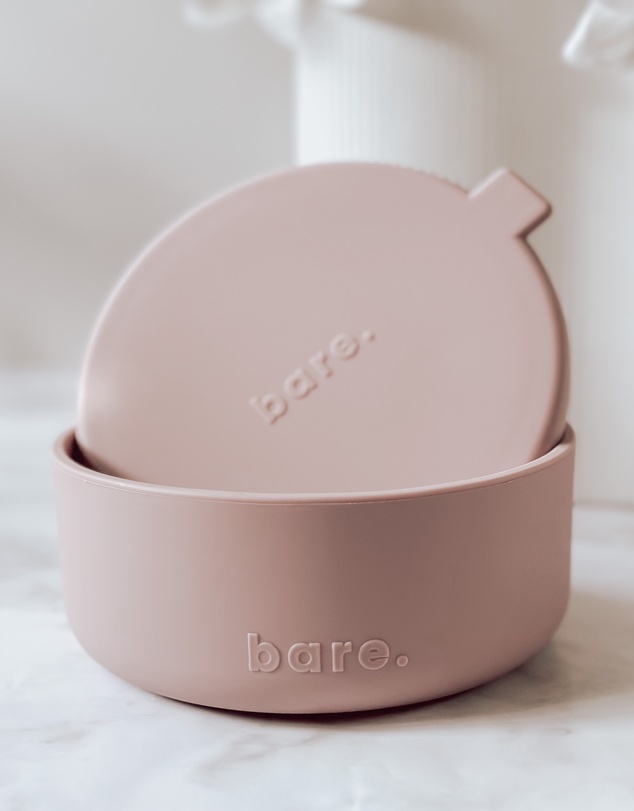Bare The Label - Silicone Bowl and Lid