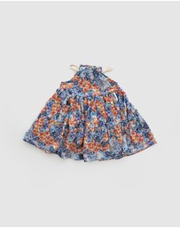 WITH LOVE FOR KIDS - Cotton Muslin Dress - Babies - Kids