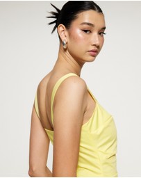 Lover - Grace Ruched Midi Dress
