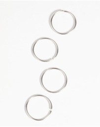 Lovisa - Surgical Steel Nose Ring 4-Pack